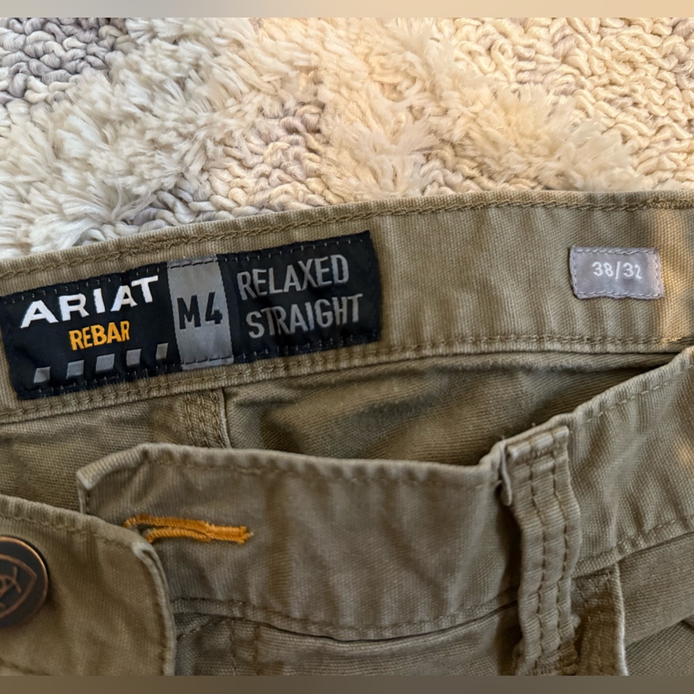 Ariat M4 Relaxed Straight Tan Pants